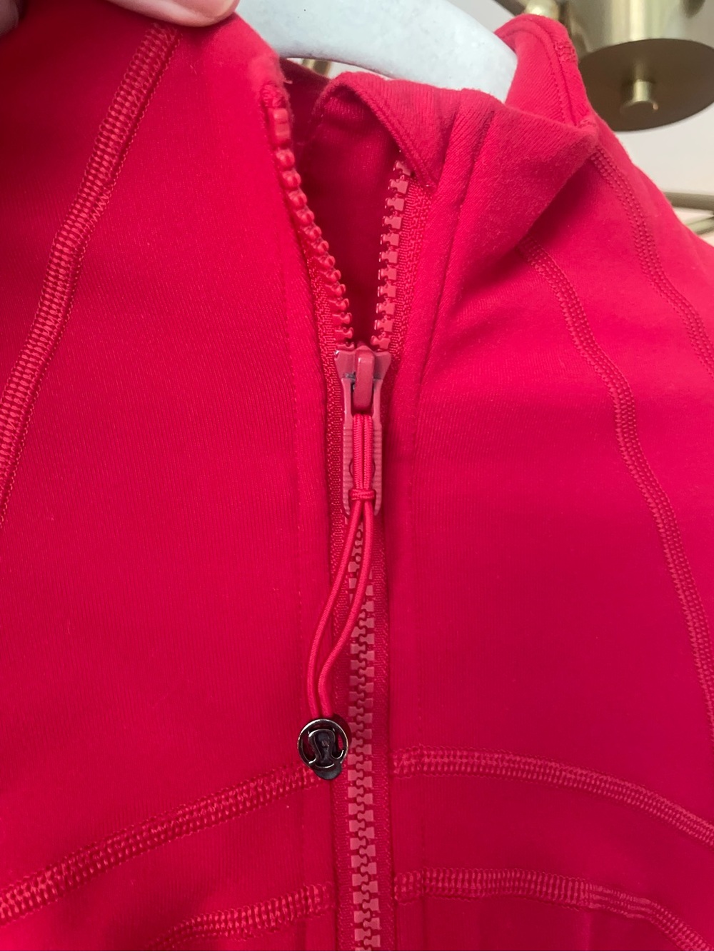 Lululemon Athletica Red Define Jacket - Picture 4 of 5